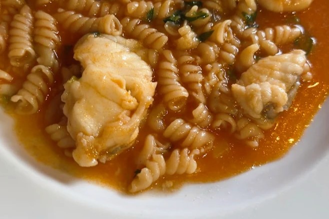 Massada de Tamboril com Gambas